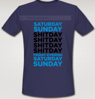 Camiseta semanal